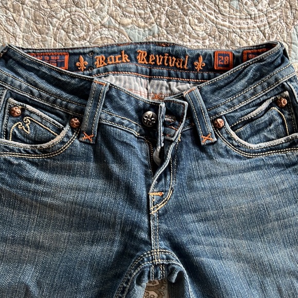 Rock Revival Jeans - Chrissie Boot - Size 28 - Picture 5 of 5